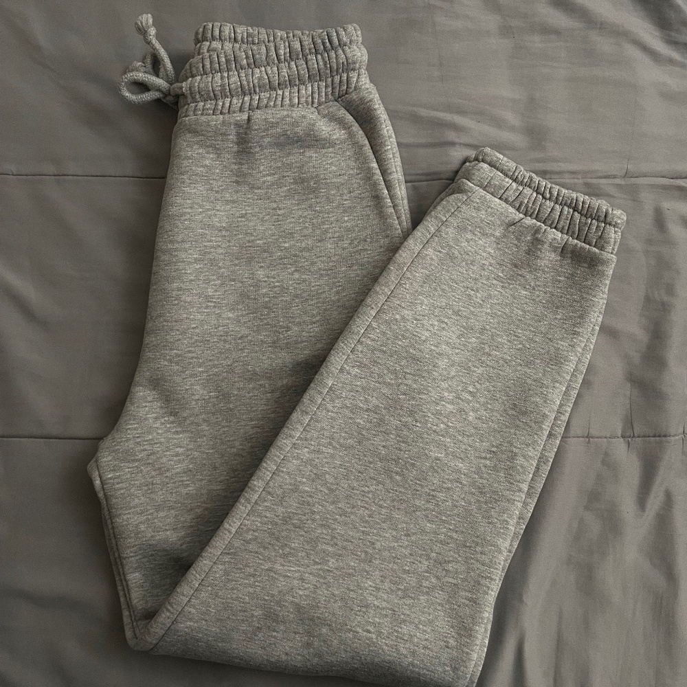 Zara Grey Marl/Heather Chrome Sweatpants
